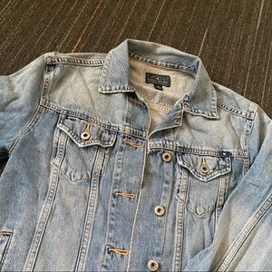 Lucky Brand Tomboy Trucker Denim Jacket
